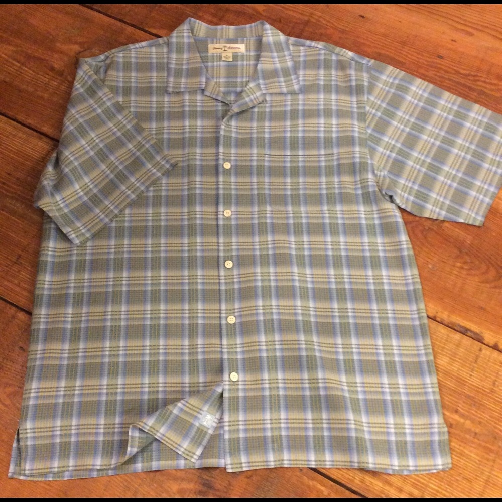 Mens XL Tommy Bahama Short Sleeve Button Down